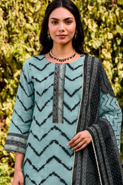 Casual Cotton Digital Print Suit Set